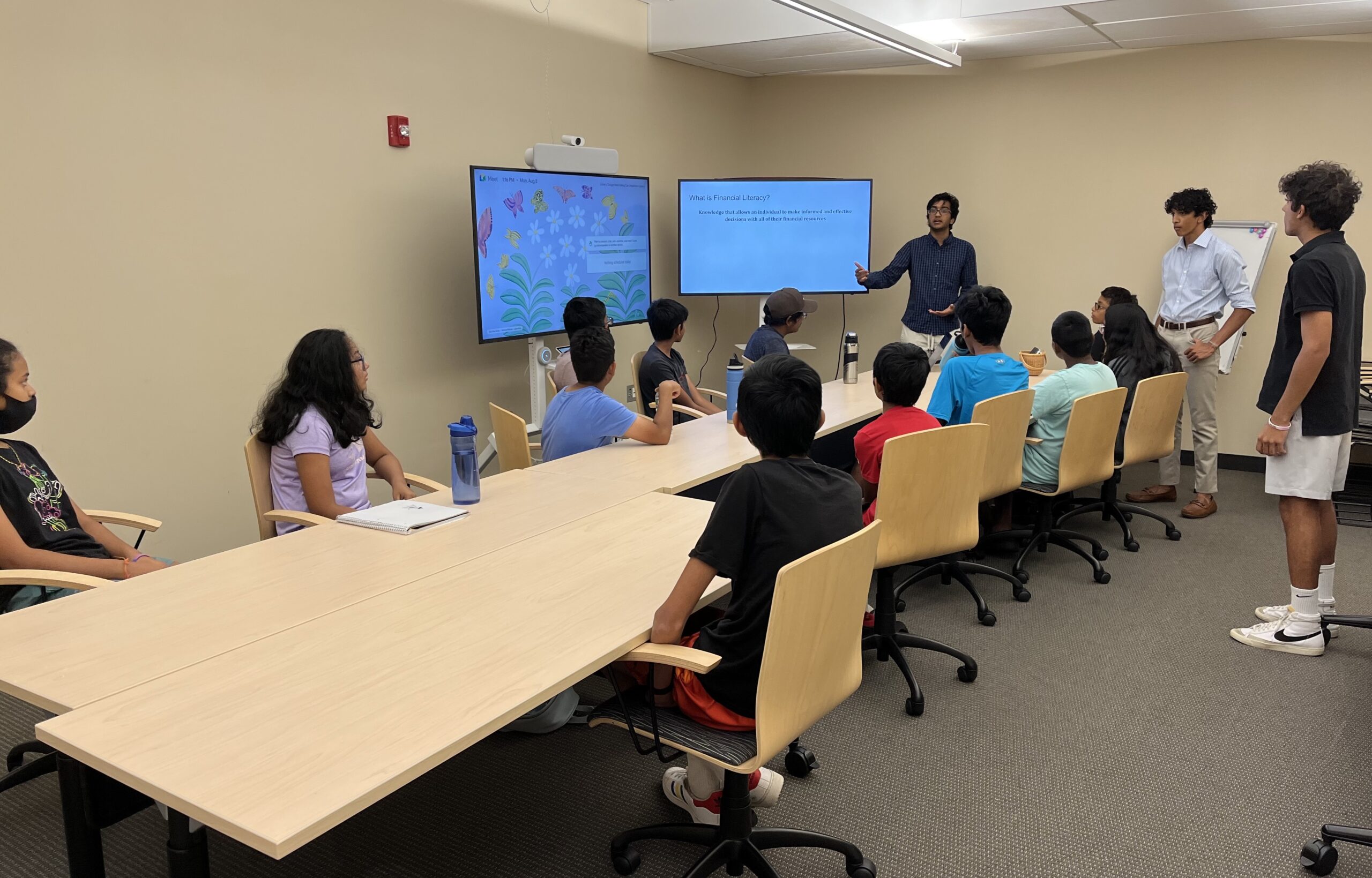 Middle schoolers learn about finance, entrepreneurship at business camp