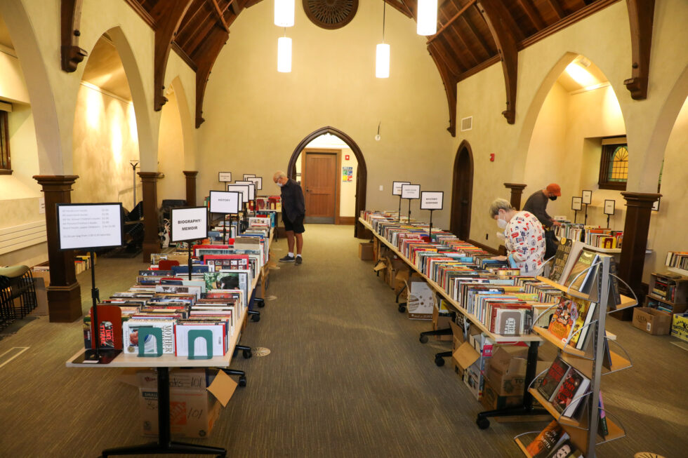 Photos Friends of the Hopkinton Library Book Sale Hopkinton Independent