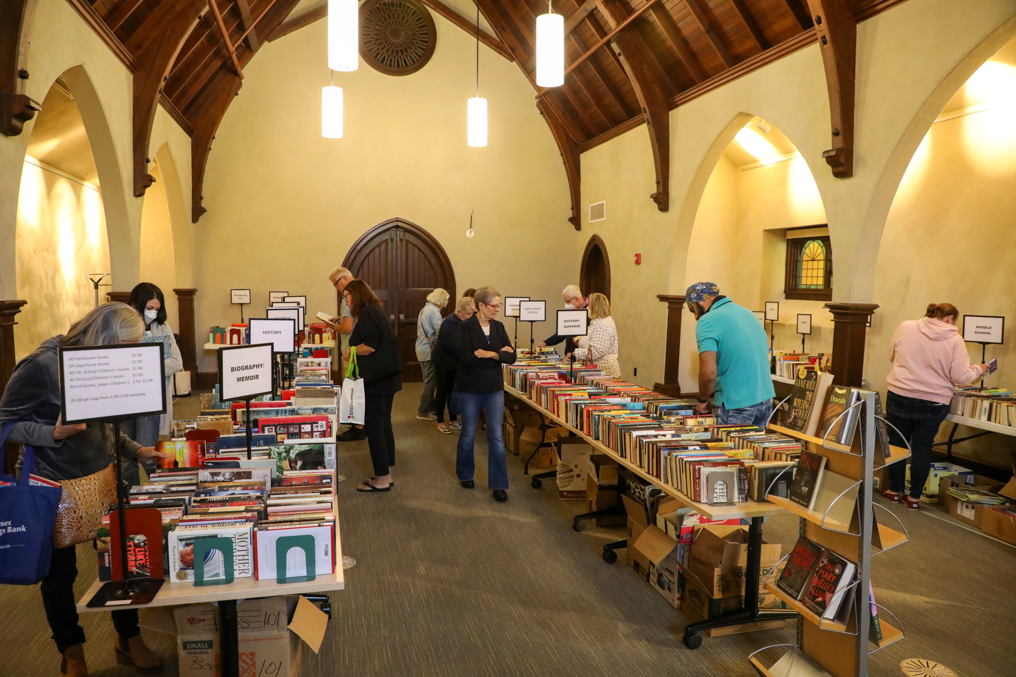 Photos: Friends of the Hopkinton Library Book Sale