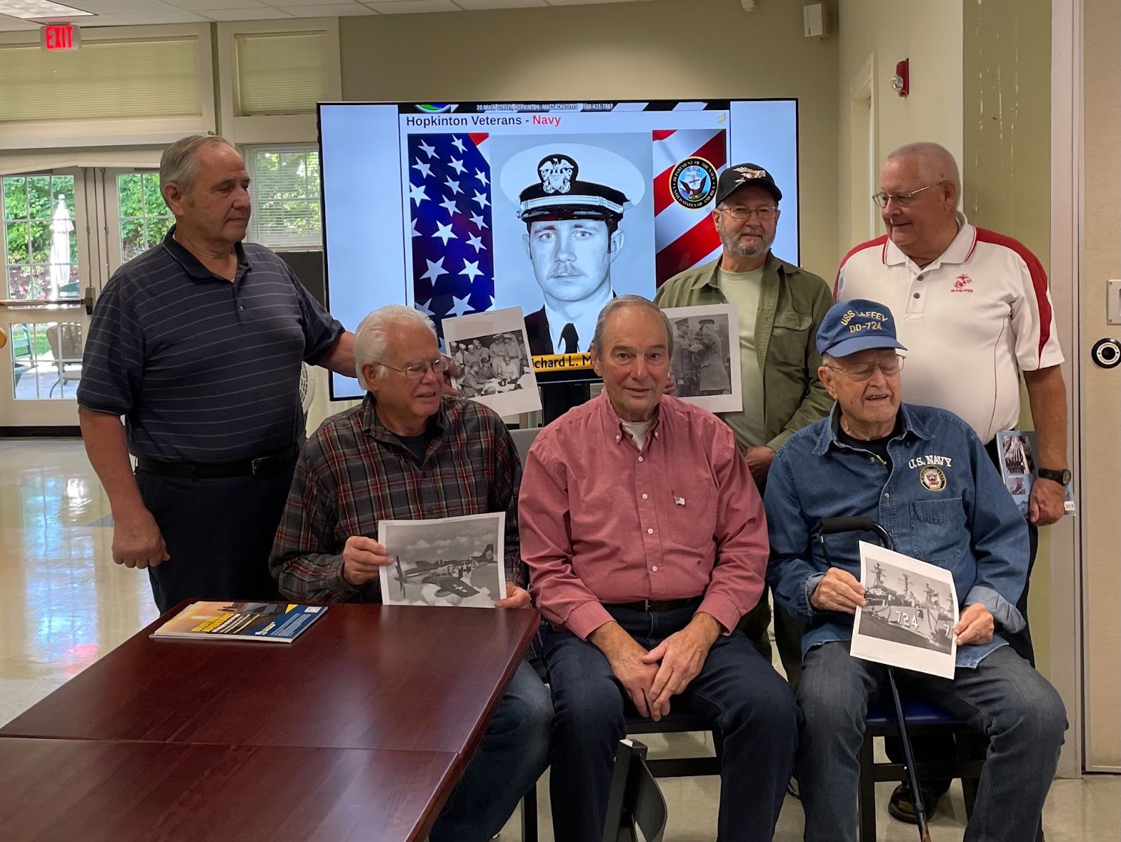 Veterans discuss military events at monthly breakfast