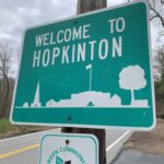 Welcome to Hopkinton sign