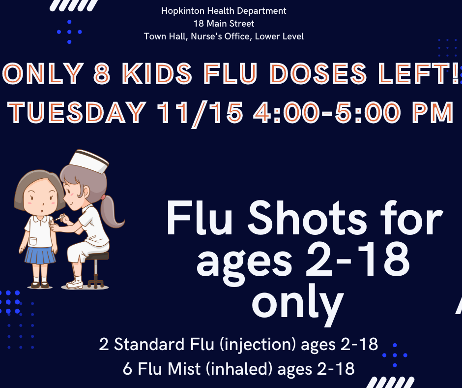 Limited number of flu vaccines available for Tuesday clinic