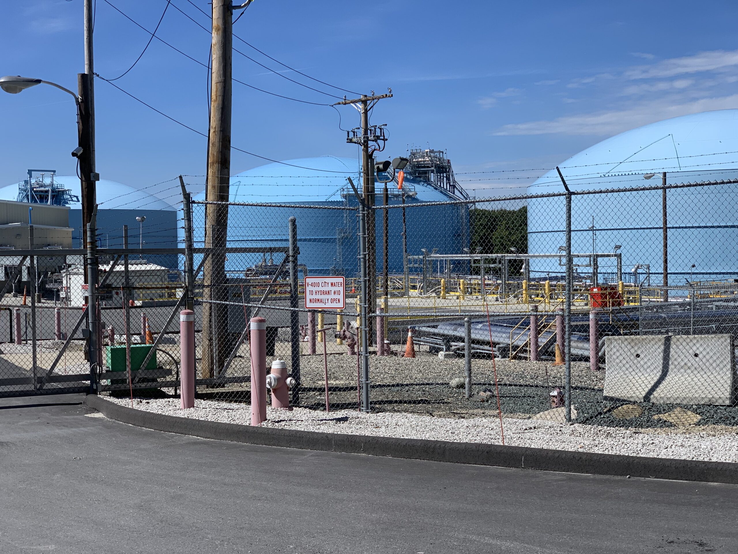 Town manager releases information on interactions with LNG facility