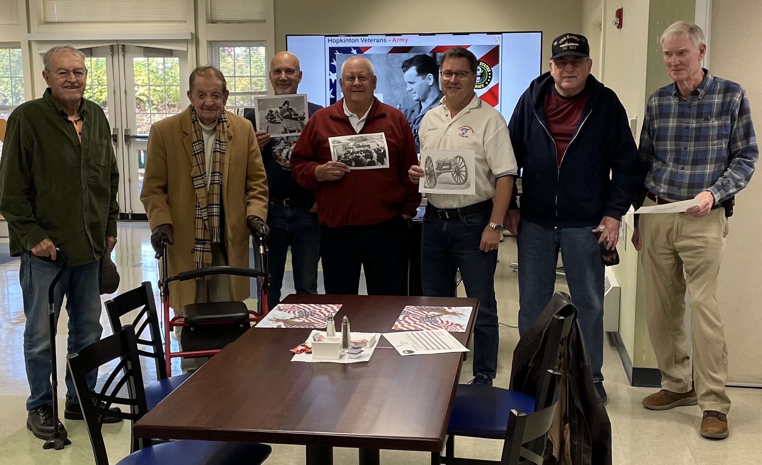Local veterans enjoy November breakfast; Veterans Day activities on tap Friday