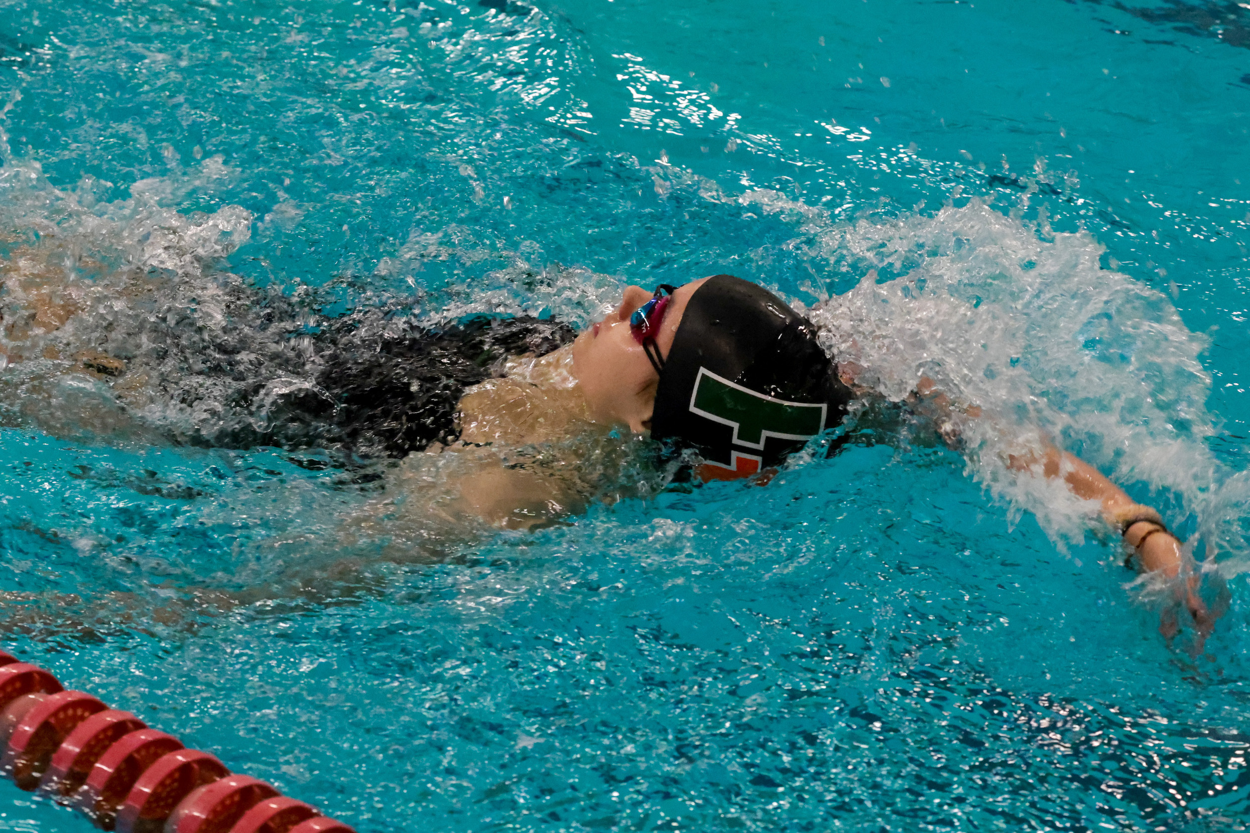 HHS girls swimming shows improvement