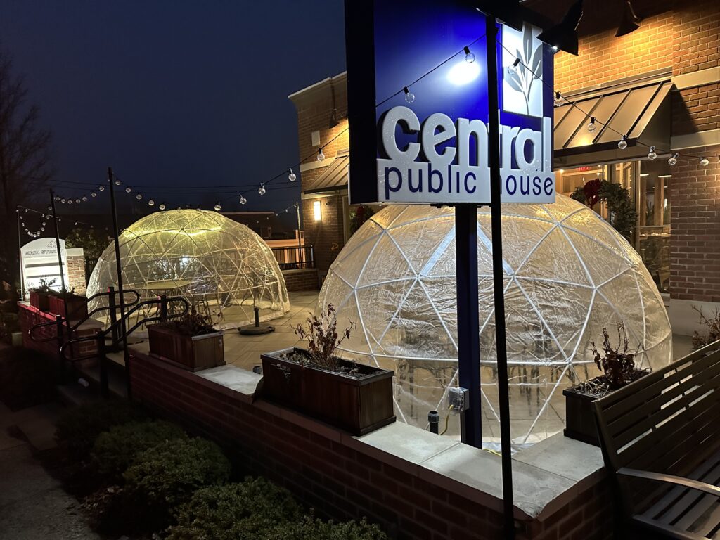 Central Public House bubbles