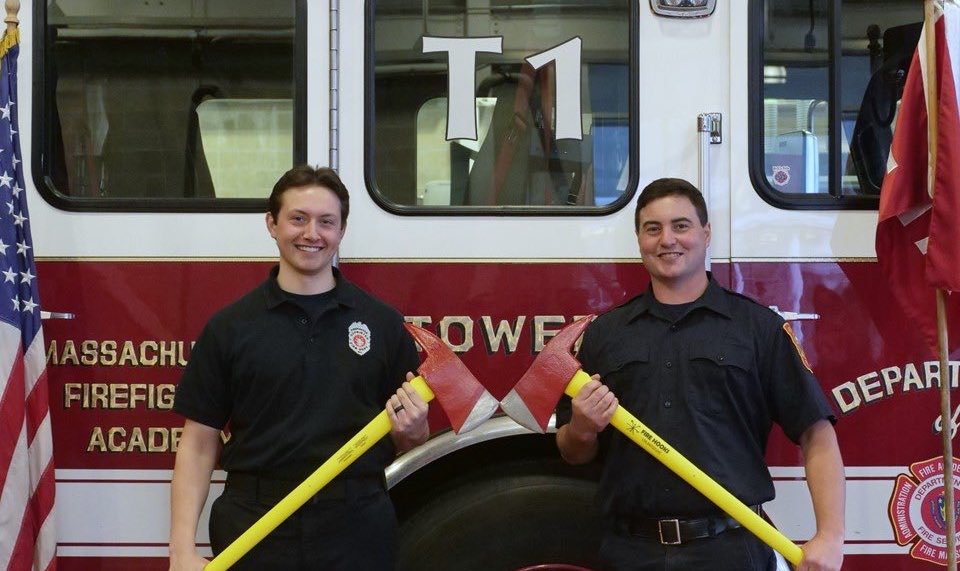 Firefighter graduates