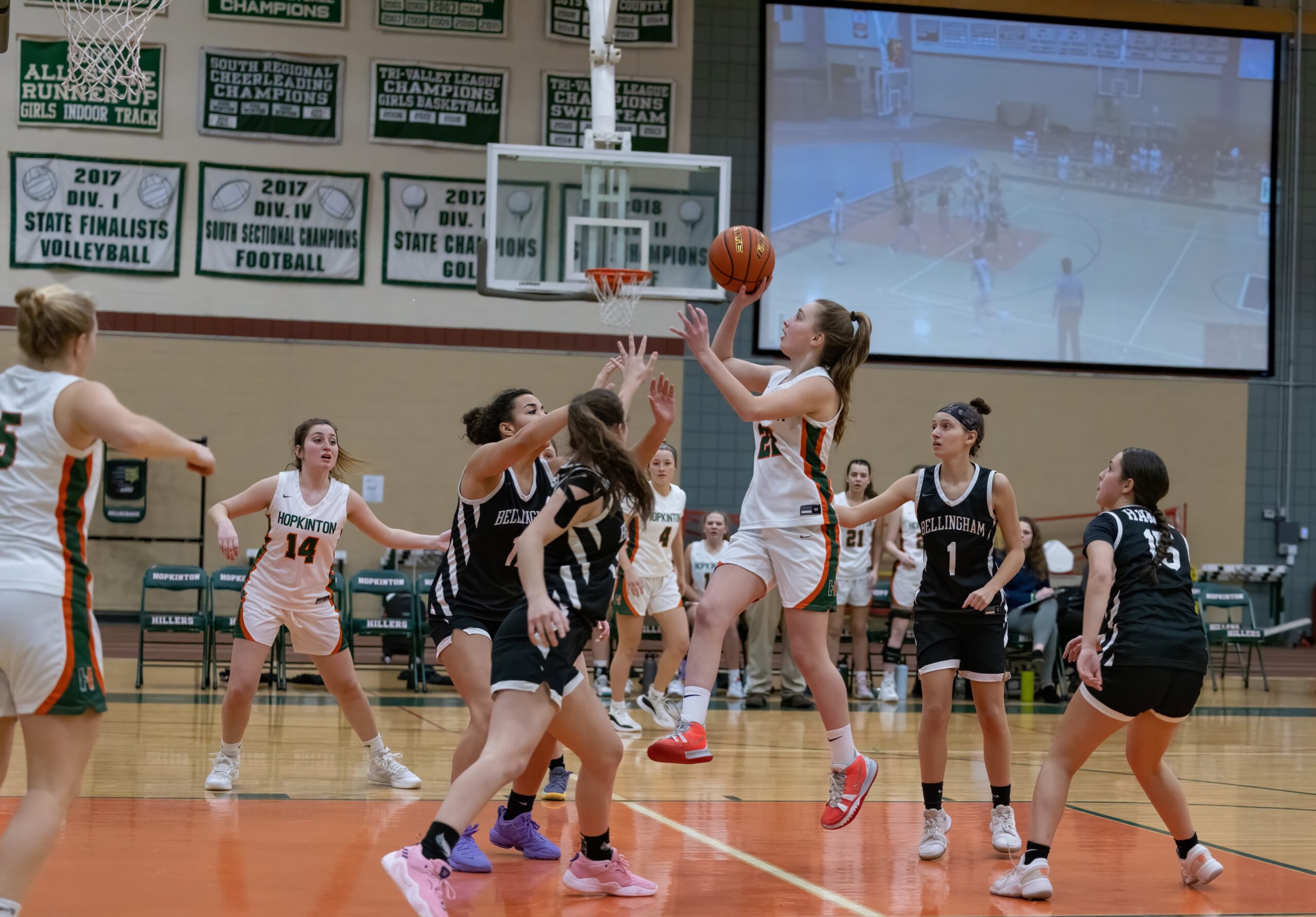 Photos: HHS girls basketball beats Bellingham