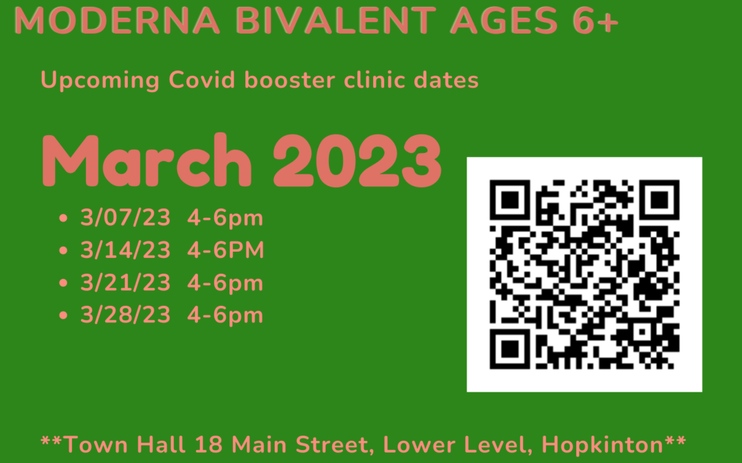 Health Department hosts COVID booster clinics in March