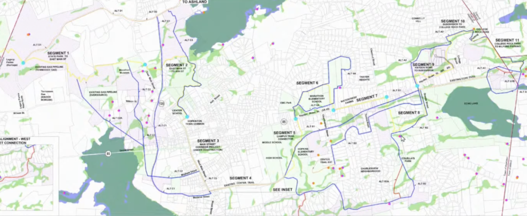 UCTC map