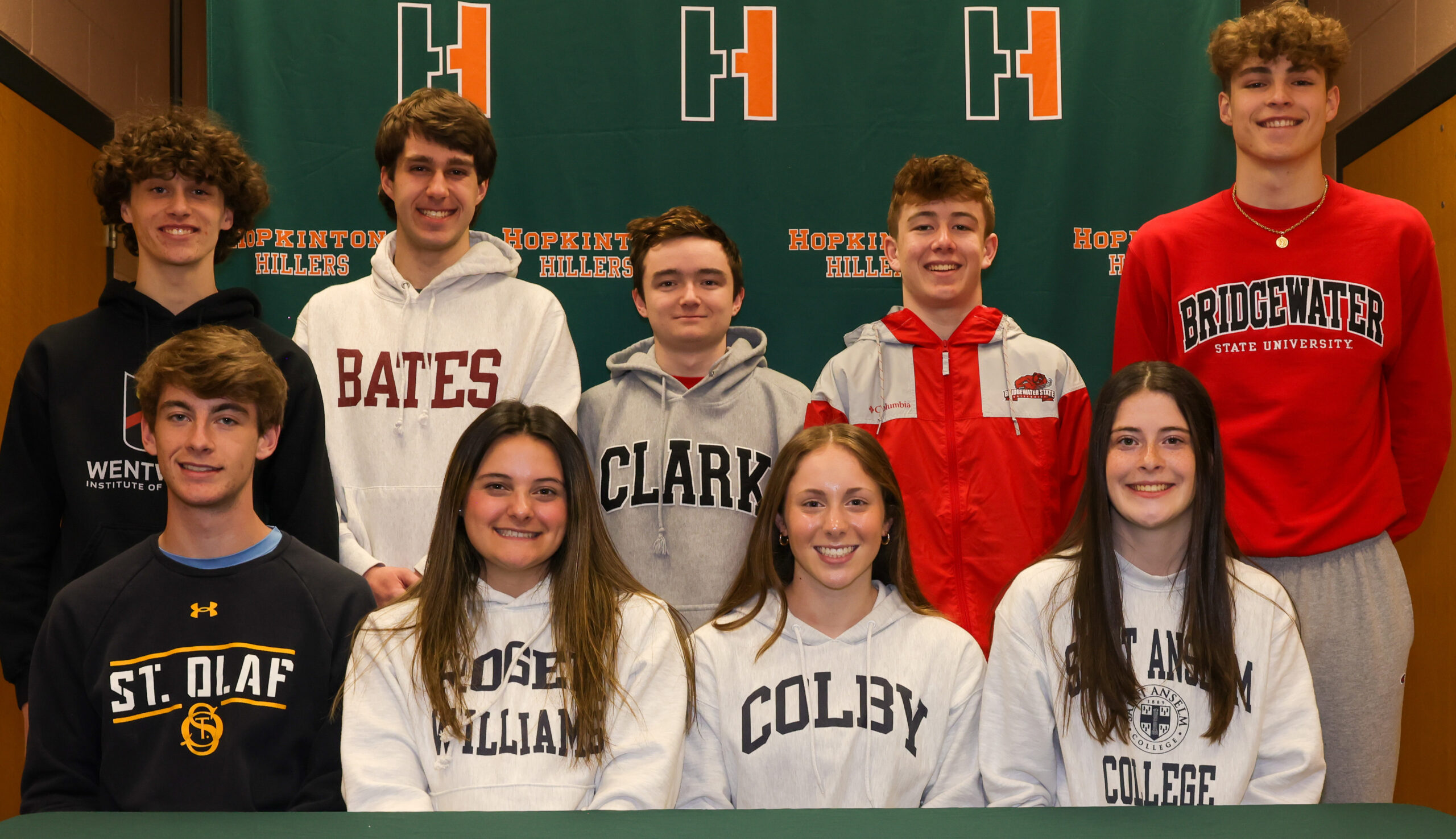 Photos: HHS athletes announce college commitments