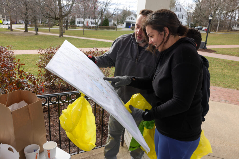Photos Hop Yellow Bag Day trash pickup Hopkinton Independent