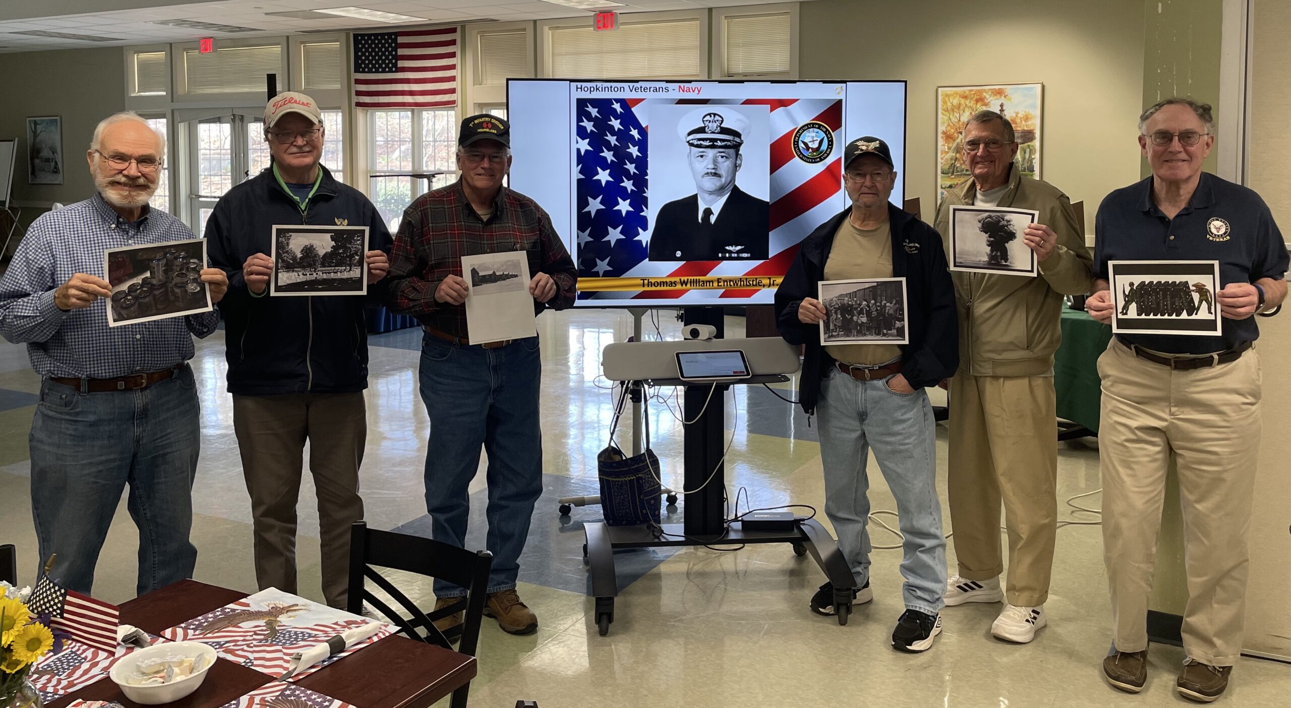 Veterans recall April military events at monthly breakfast