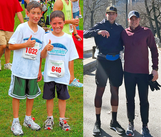 Lifelong friends run Boston Marathon to help those in need