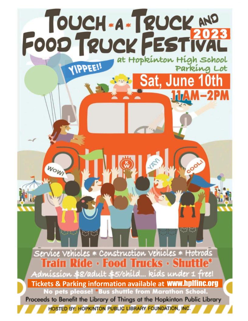 Touch-A-Truck and Food Truck Festival June 10