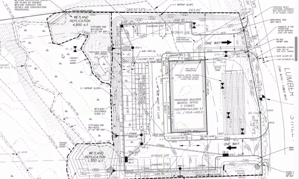 Lumber Street office map