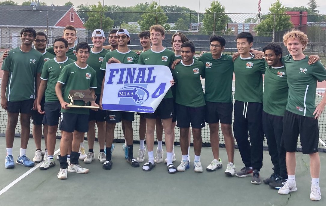 HHS boys tennis falls in state semifinals