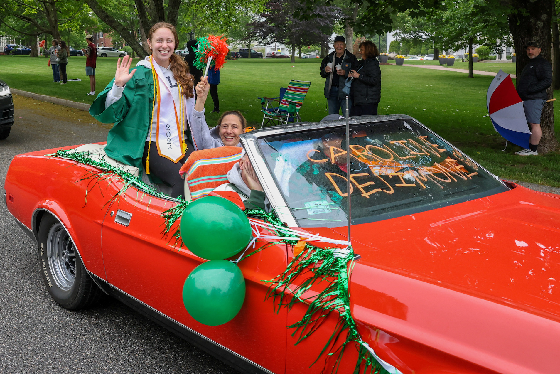 Photos: HHS graduation car parade