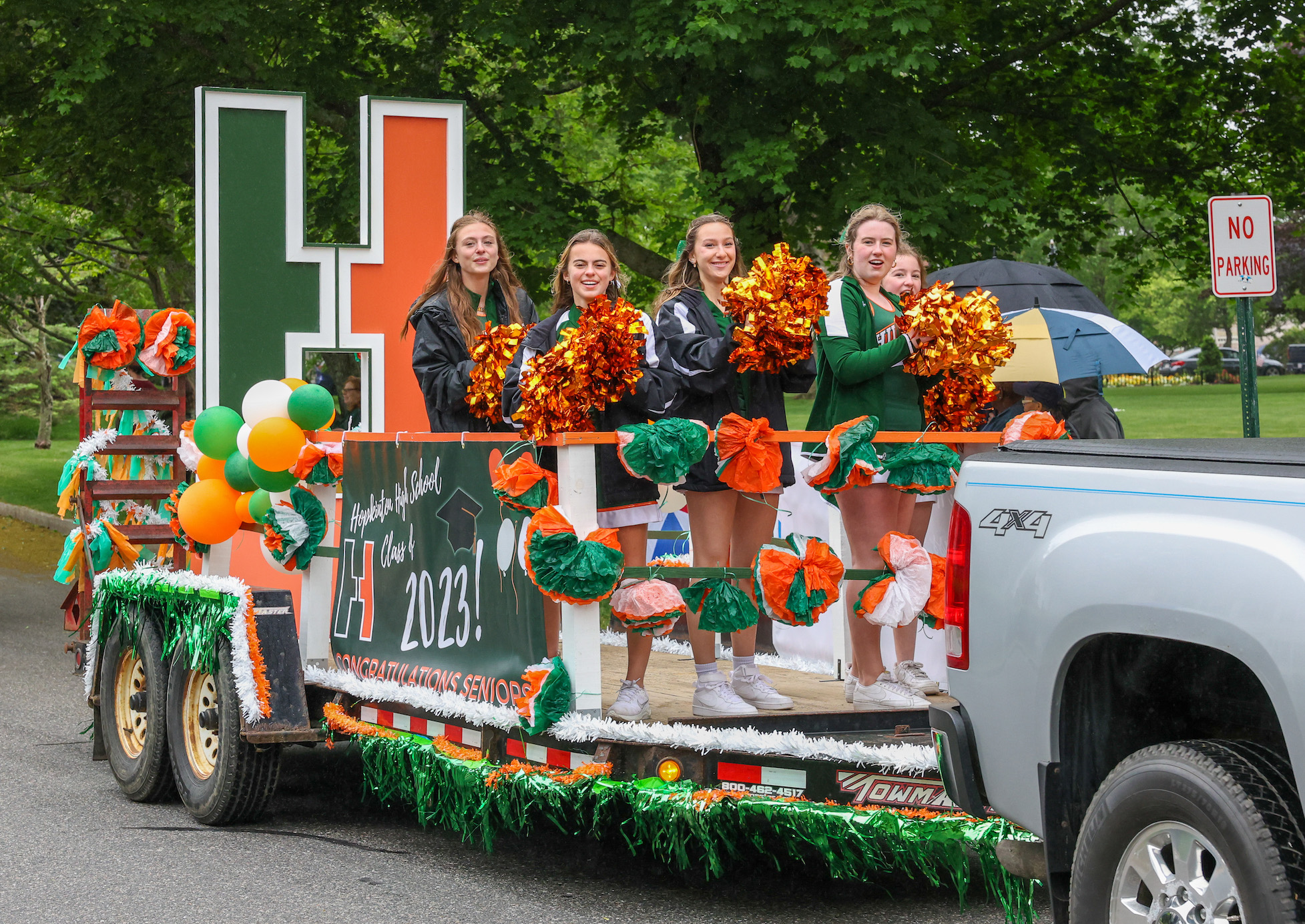 HHS graduation car parade