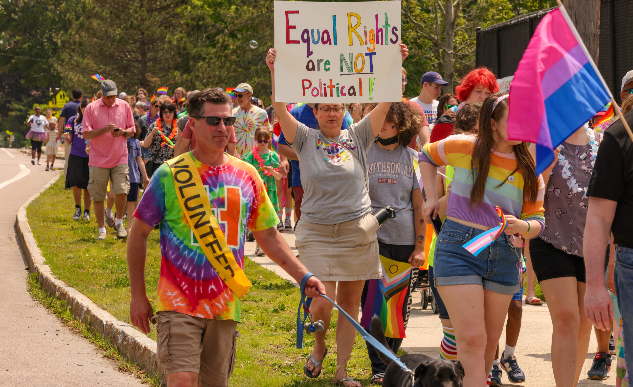 Hopkinton’s Pride Parade attracts hundreds