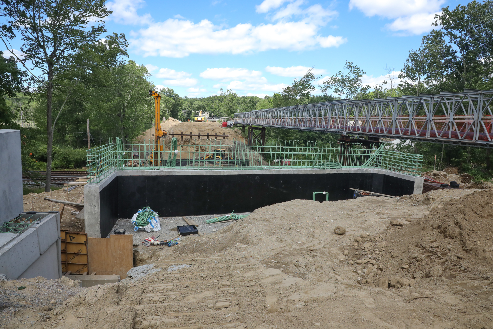 Work on Fruit Street bridges resumes this week; railroad bridge opening delayed to fall