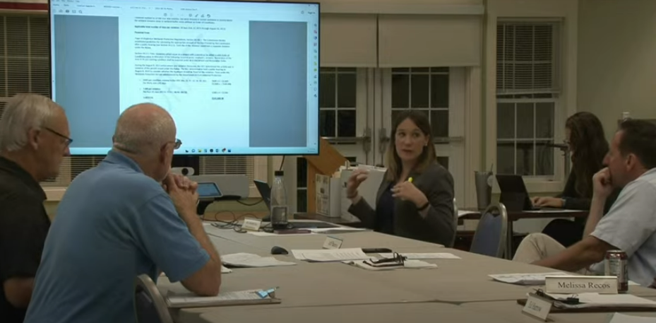 Conservation Commission discusses violations at The Trails, subdivision off Blueberry Lane