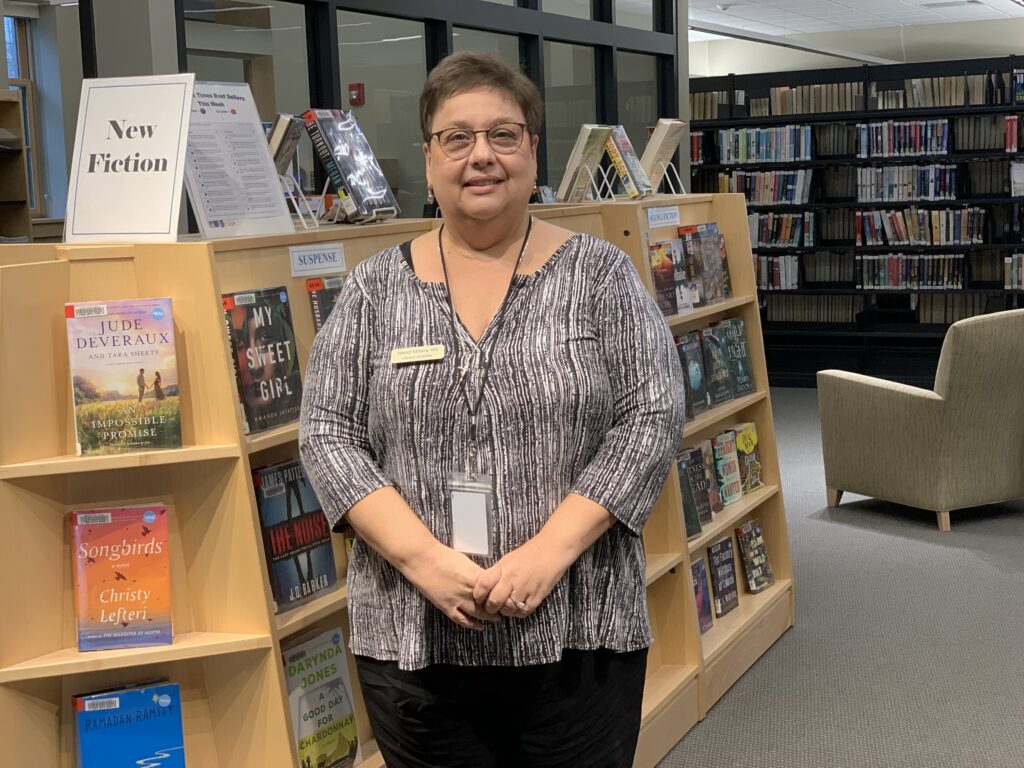 Hopkinton Public Library Director Nanci Milone Hill