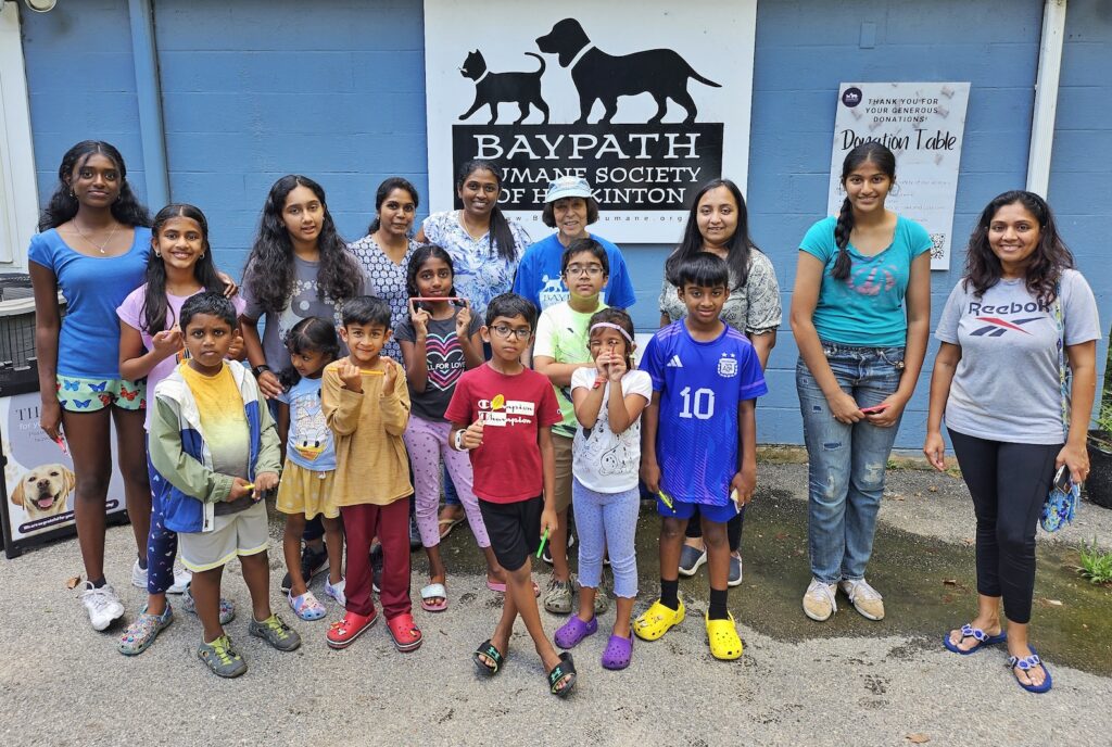 Juniper Trail kids at Baypath