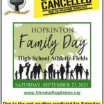 Family Day canceled