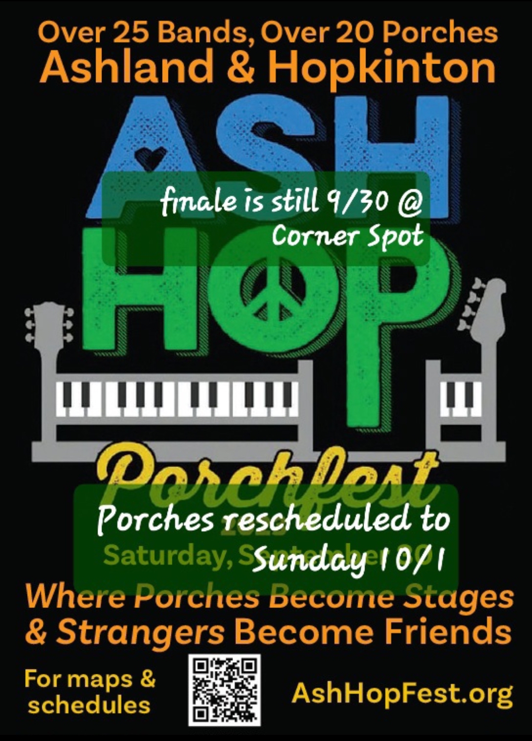 Ash-Hop Porchfest pushed back to Sunday due to rain