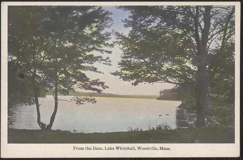 Lake Whitehall old postcard