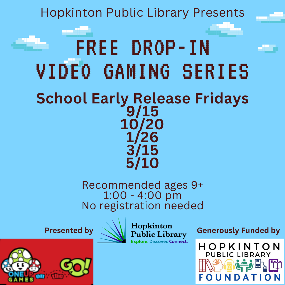 Library offers free gaming events on school early release days, including this Friday