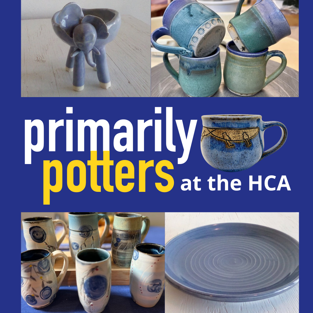 Primarily Potters Show/Sale at HCA Nov. 16-18