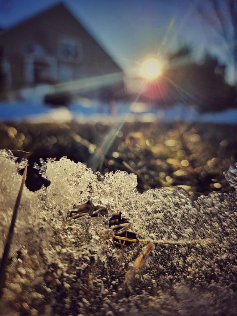 Ice and snow