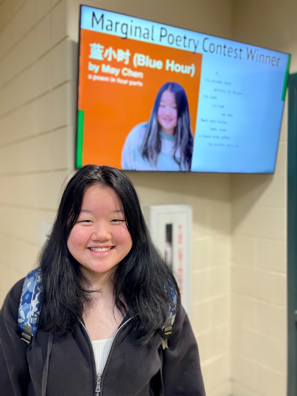 HHS poetry winner Chen finds writing ‘therapeutic’