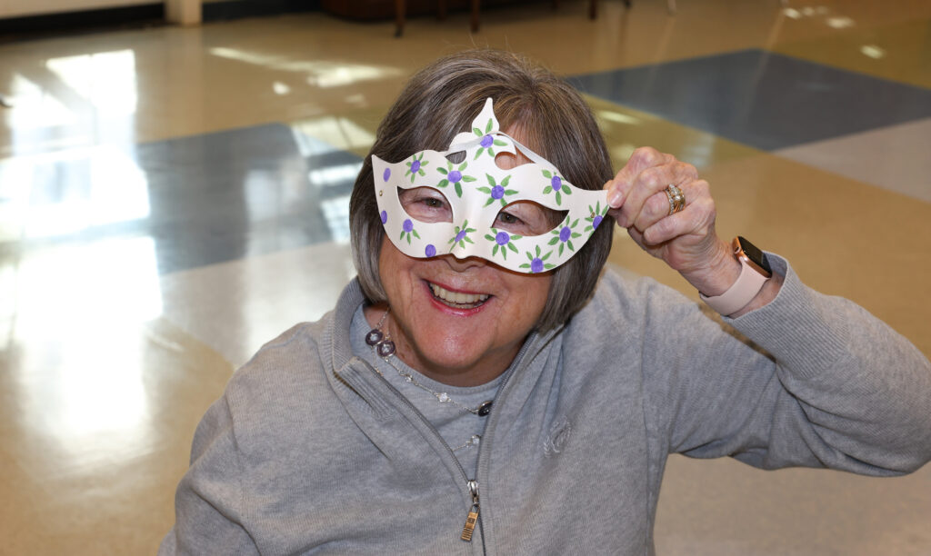 Masks at Senior Center