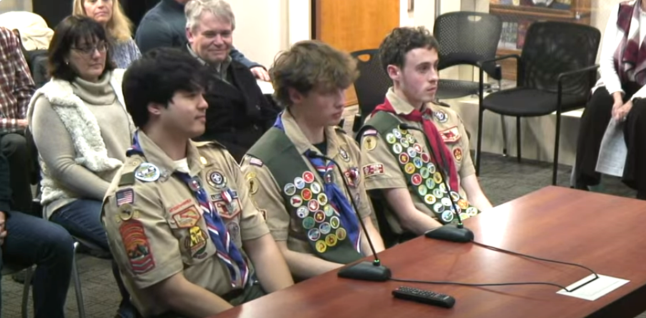 Select Board approves new police officer, commends Eagle Scouts for community projects