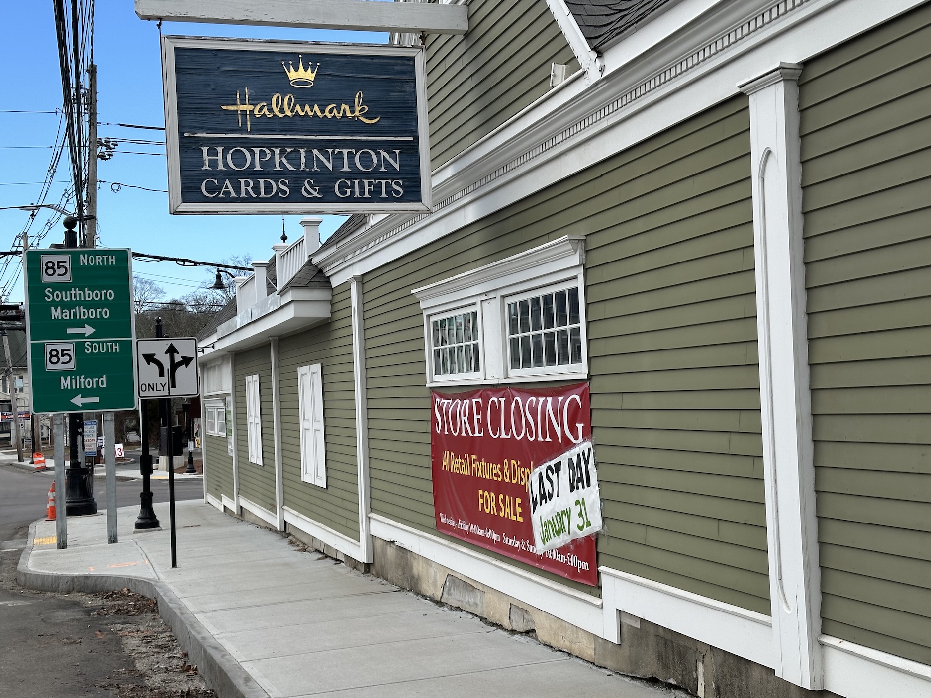 Historical Commission weighs in on Hopkinton Drug property, which is targeted for mixed-use development