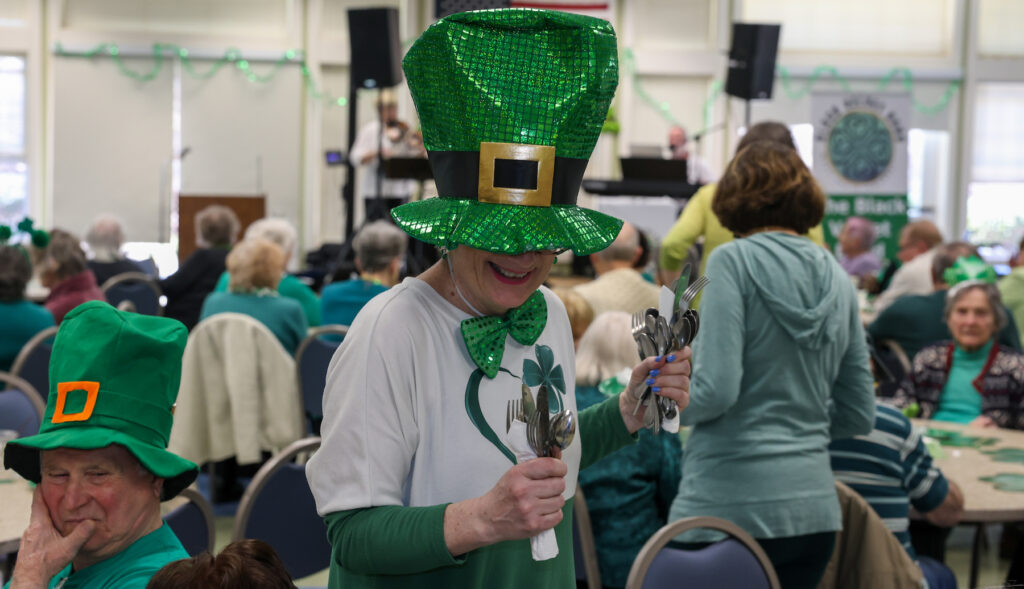 St. Patrick's Day at Senior Center