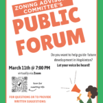 ZAC public forum