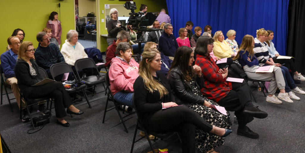 Meet the Candidates Night audience