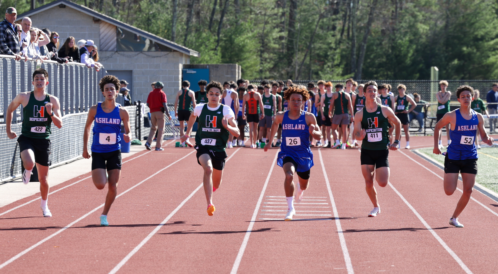 Photos: HHS track teams race past Ashland