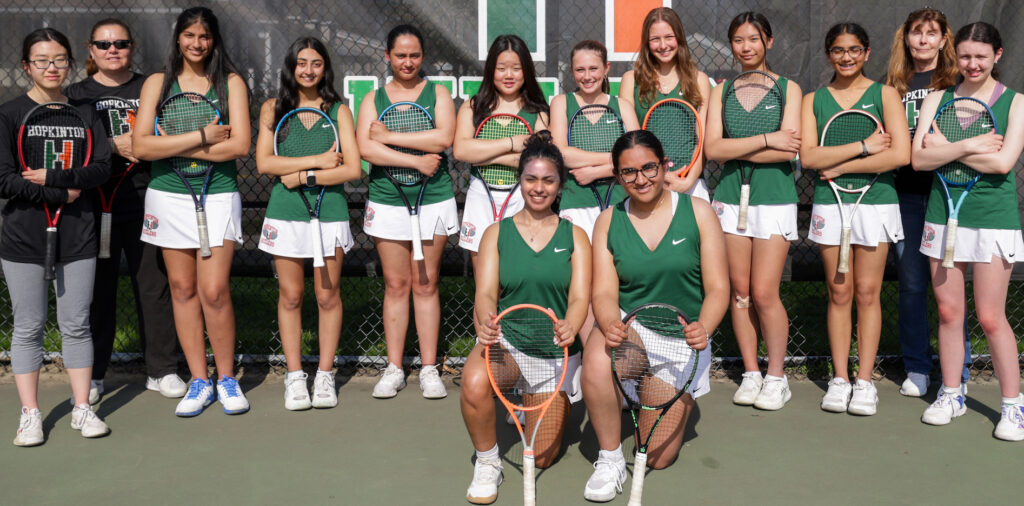 HHS girls tennis team