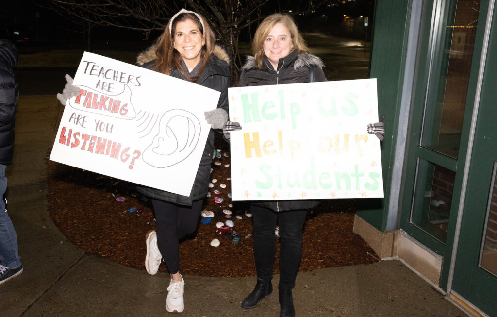 Becky Abate (left) and Jenn Jordan