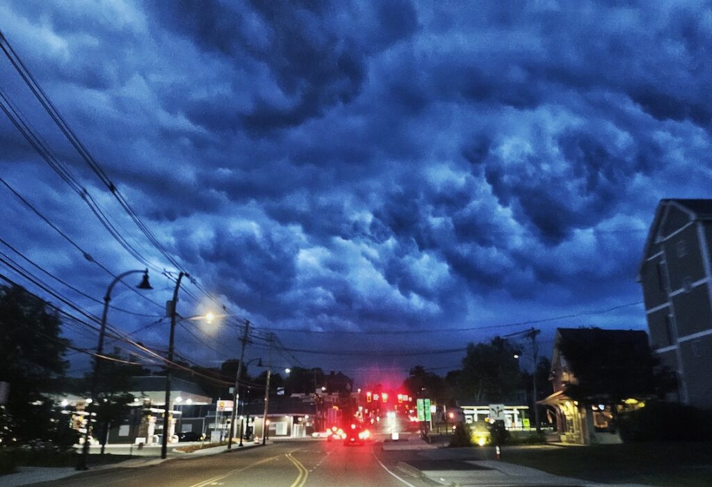 Storm clouds