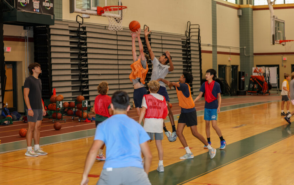 Boys basketball camp