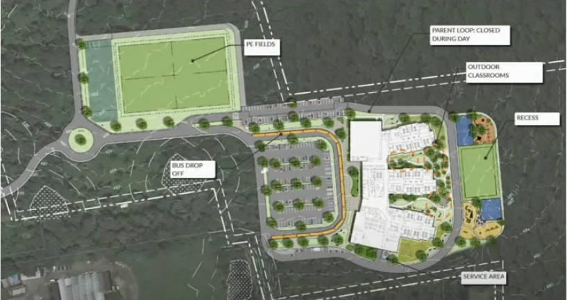 Planning Board reviews Charleswood Elementary School’s major project site plan