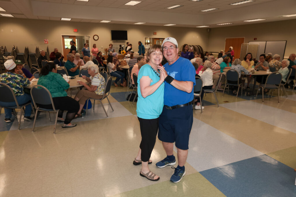 Dancers at ice cream social