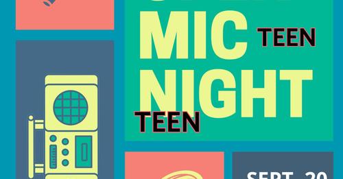 Teen Open Mic Night