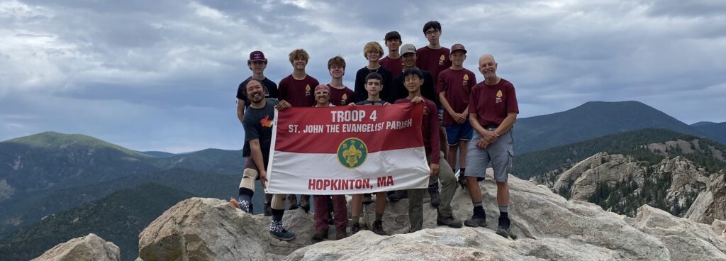 Scouts at Philmont